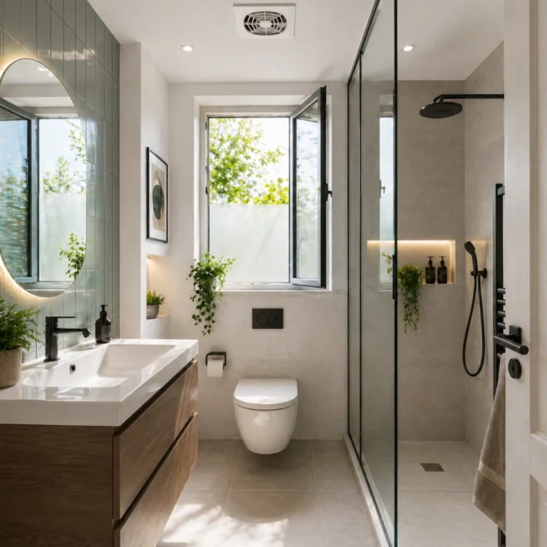 How to Improve Airflow in Small Bathroom Renovation in Fulham