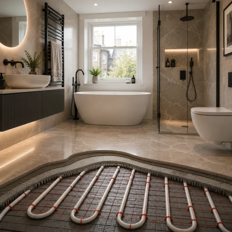 Underfloor Heating Installation in London Bathrooms: Is It Worth It?